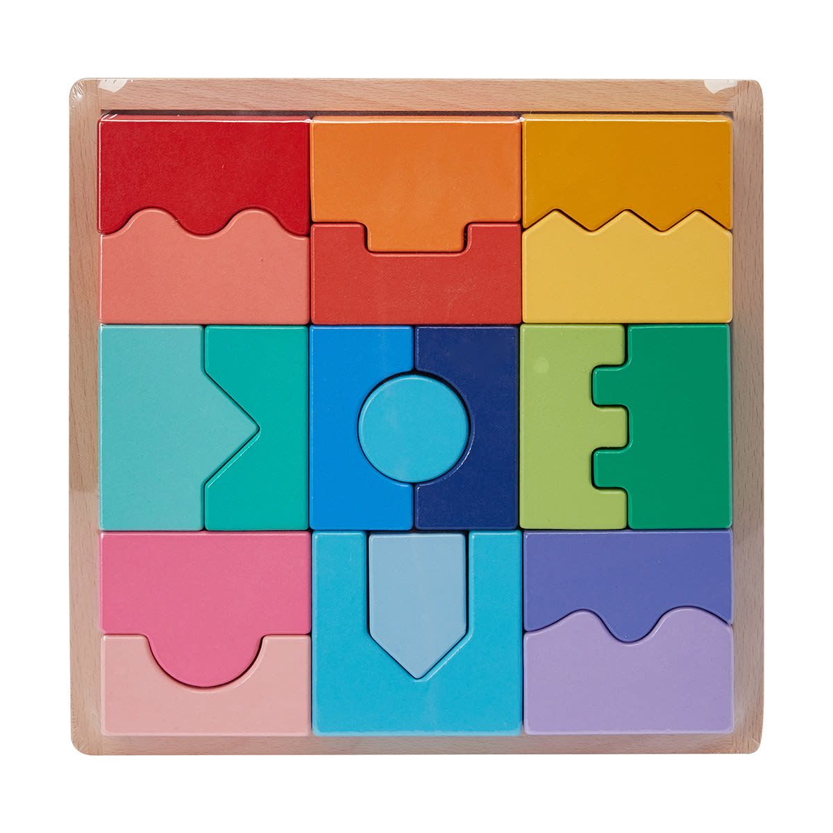 Wooden Interlocking Blocks