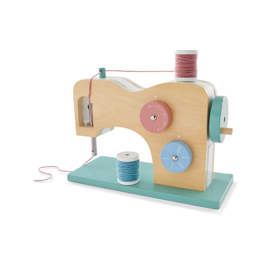 3 Piece Wooden Sewing Machine Playset