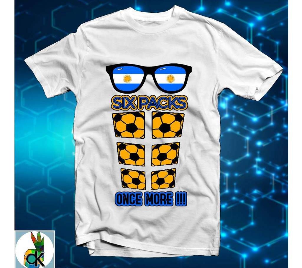 6 packs cotton t-shirt