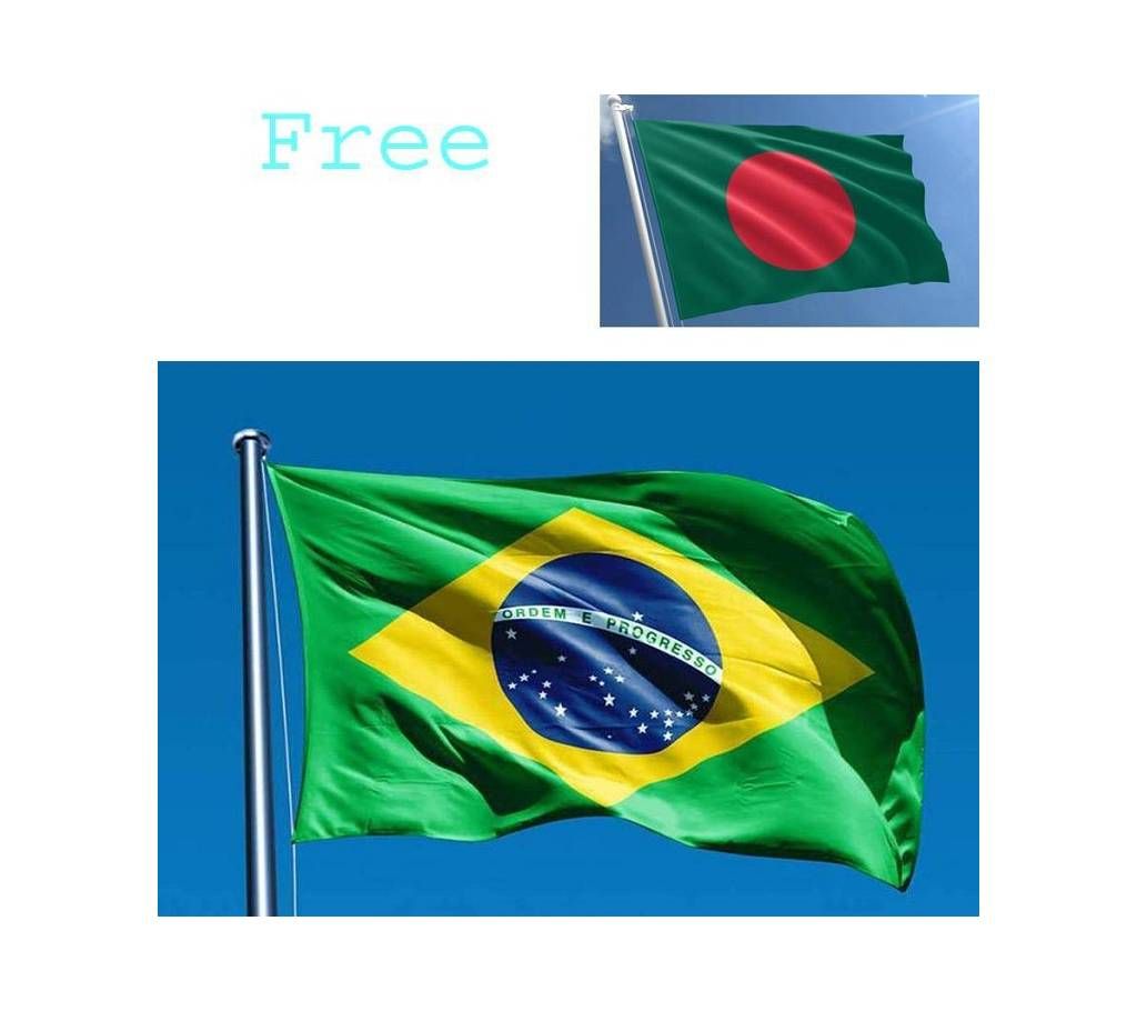 Buy 1 Flag get free Bangladeshi Flag