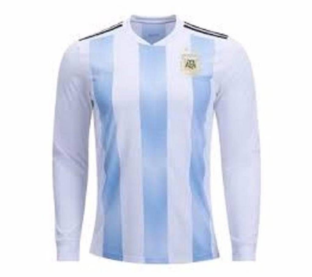 2018 World Cup Argentina Full Sleeve Home Jersey (copy)