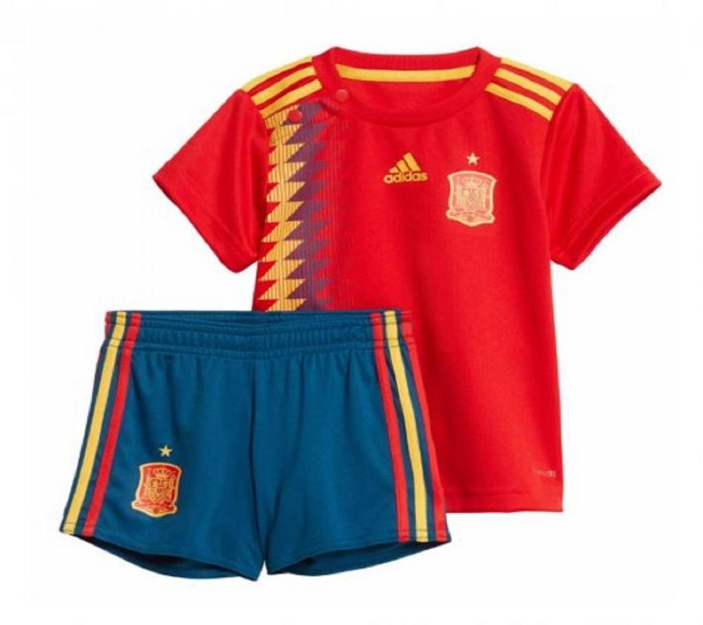 2018 World Cup Spain Home Jersey with pant 