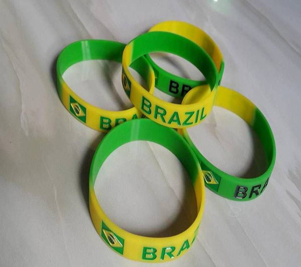 Brazil Wrist Band 5 pieces 