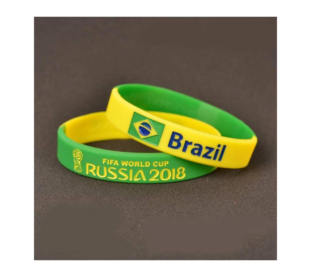 Brazil Wrist band (2 pcs)