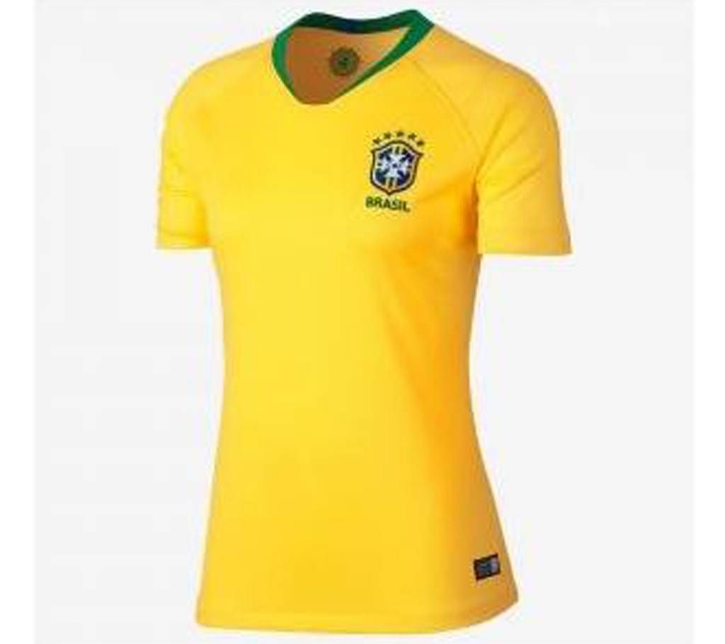 Brazil World Cup 2018 Home Jersey For Ladies (Copy)