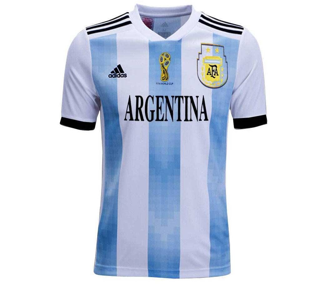 Argentina Home Jersey Half Sleeve world Cup 2018 (Copy)