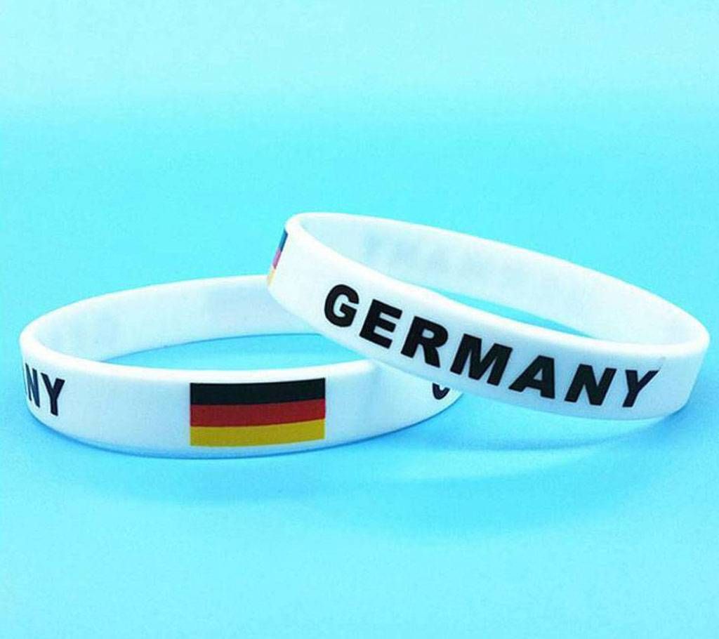 Germany rubber hand band Bracelet (2 Pieces)