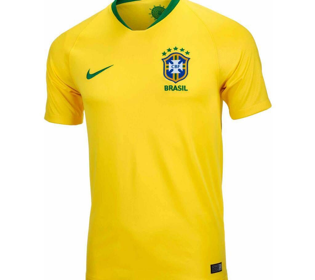 World Cup 2018 Half Sleeve Brazil Jersey (Copy)