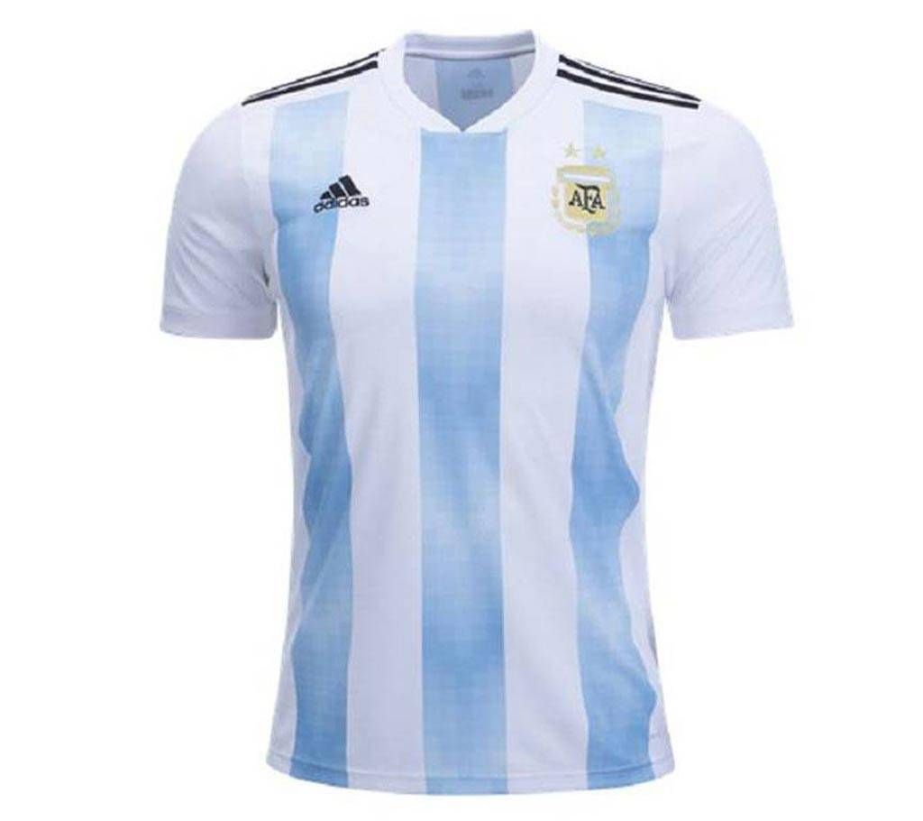 Mens Half Sleeve World Cup Jersey (Argentina)