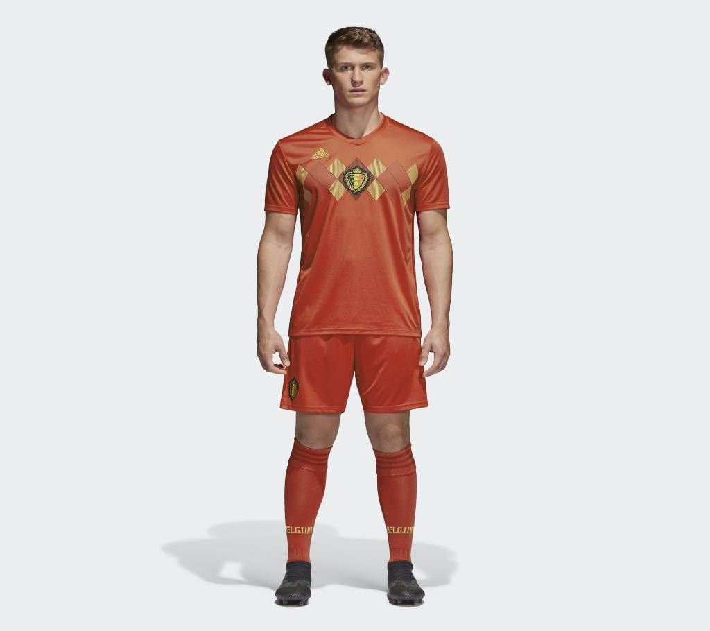 2018 WC Belgium Home KIT Exclusive European quality (Copy)