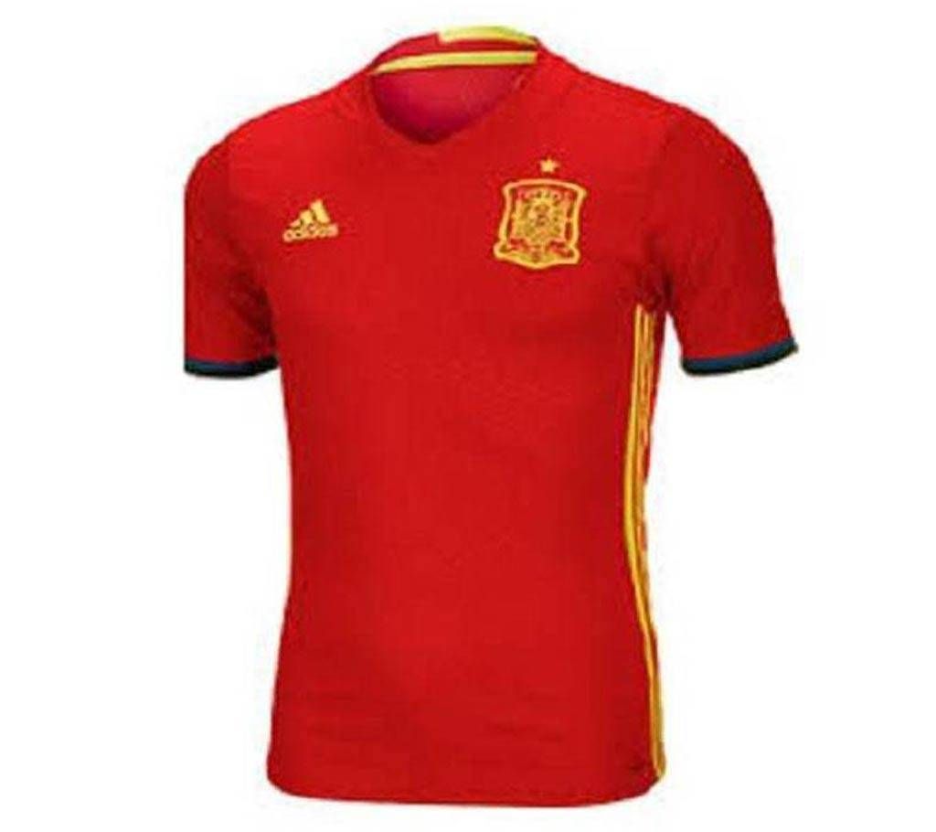 Mens Half Sleeve World Cup Jersey (Spain)