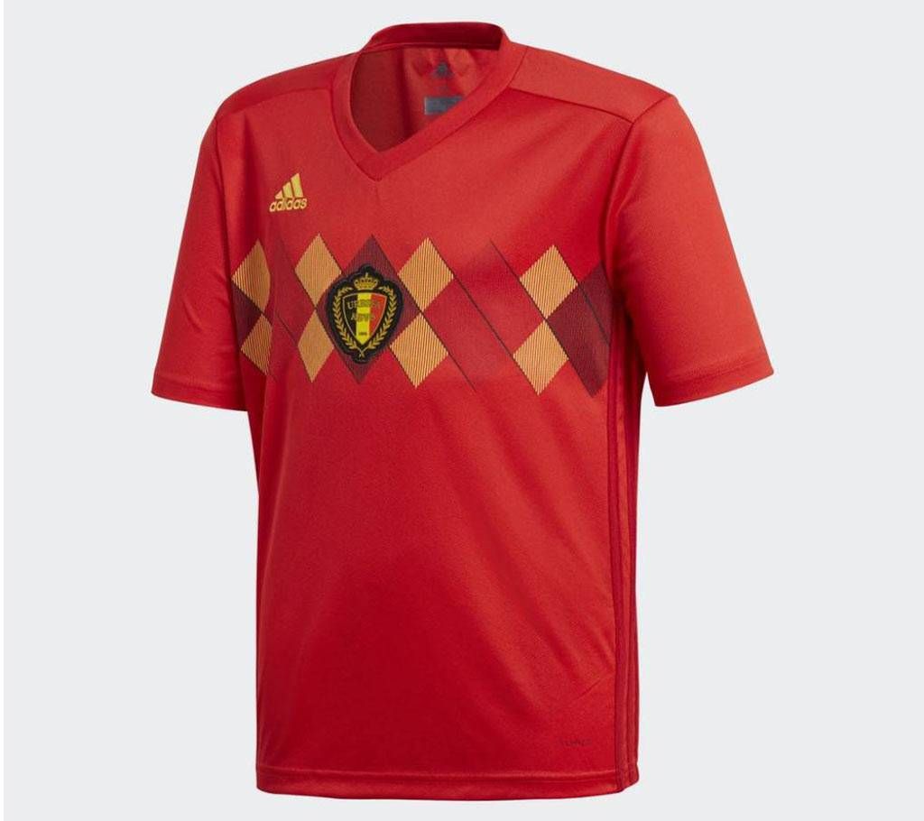 2018 World Cup Belgium Half Sleeve Home Jersey (Copy)
