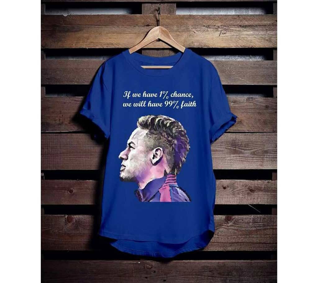Neymar Short Sleeve Cotton T-Shirt