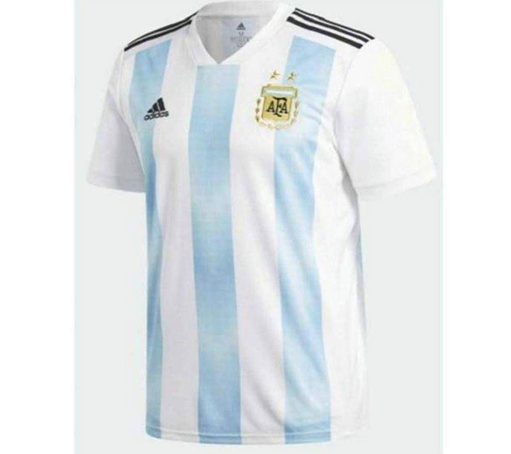 Argentina Home Jersey FIFA World Cup 2018 - Half Sleeve