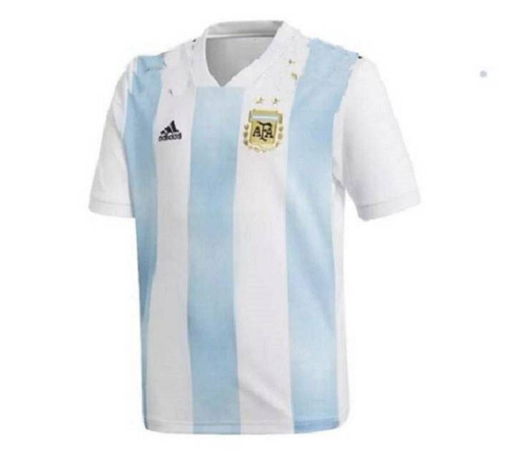 Argentina Home short sleeve Jersey