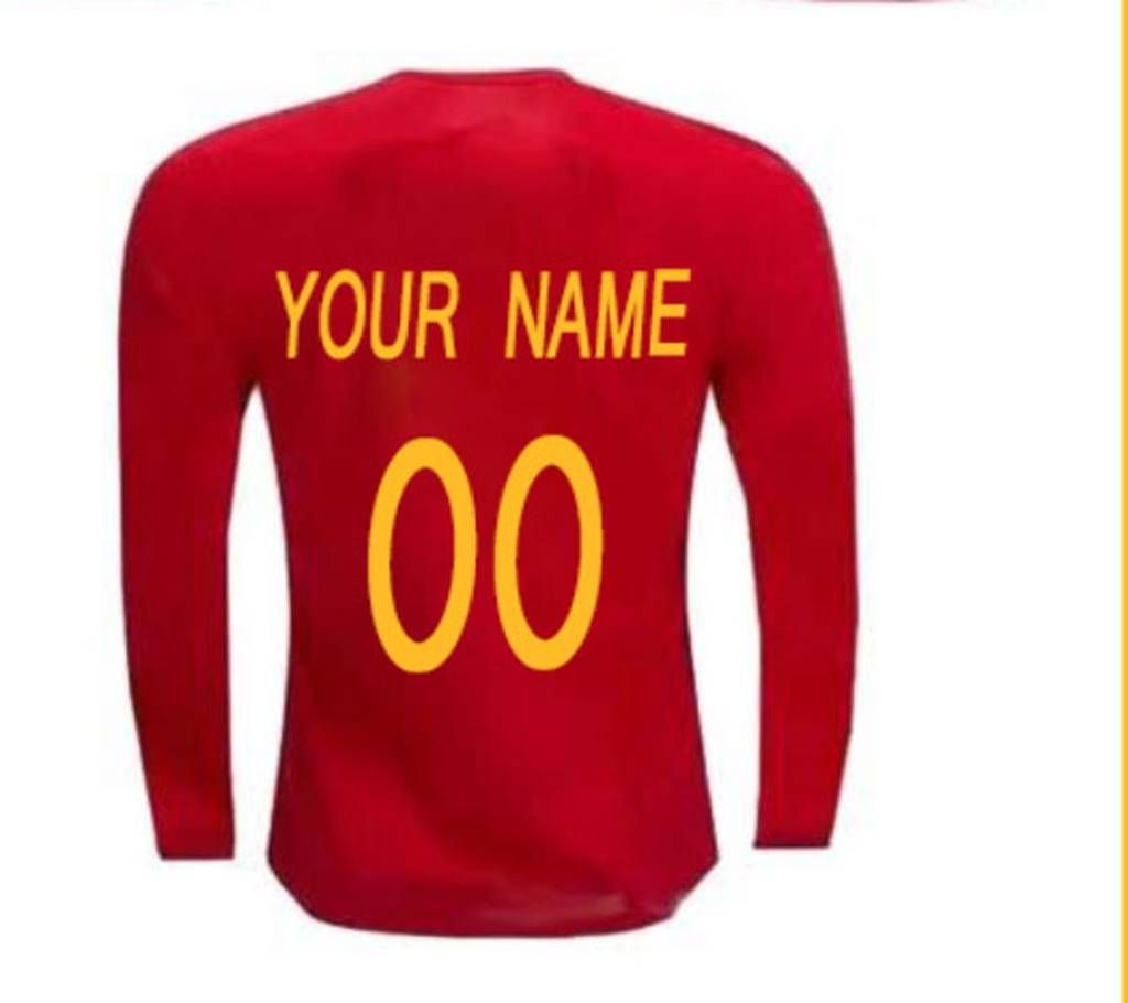 2018 World Cup Spain Home Customized Full Jersey (Copy)