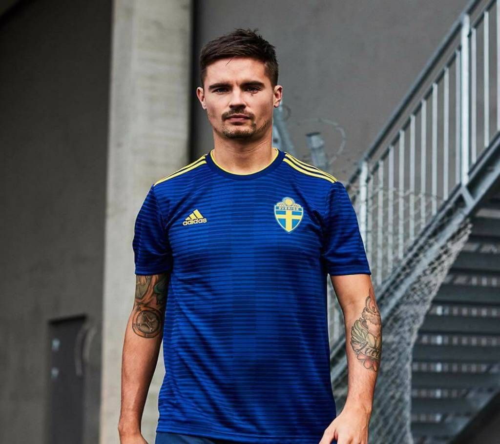 sweden home football jersey