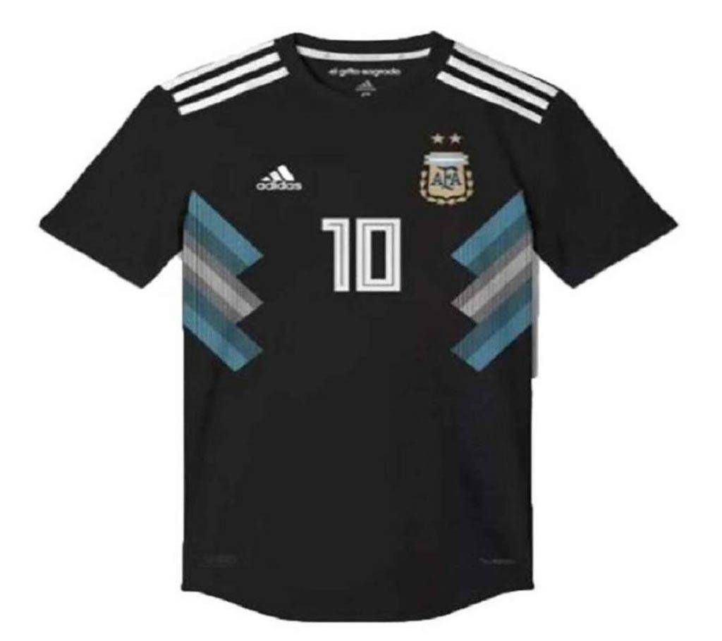 2018 World Cup Argentina Away Jersey - Half Sleeve