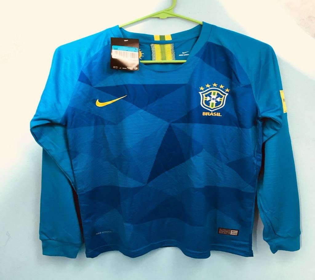 Brasil Official Away Kit 2018 Full Sleeve