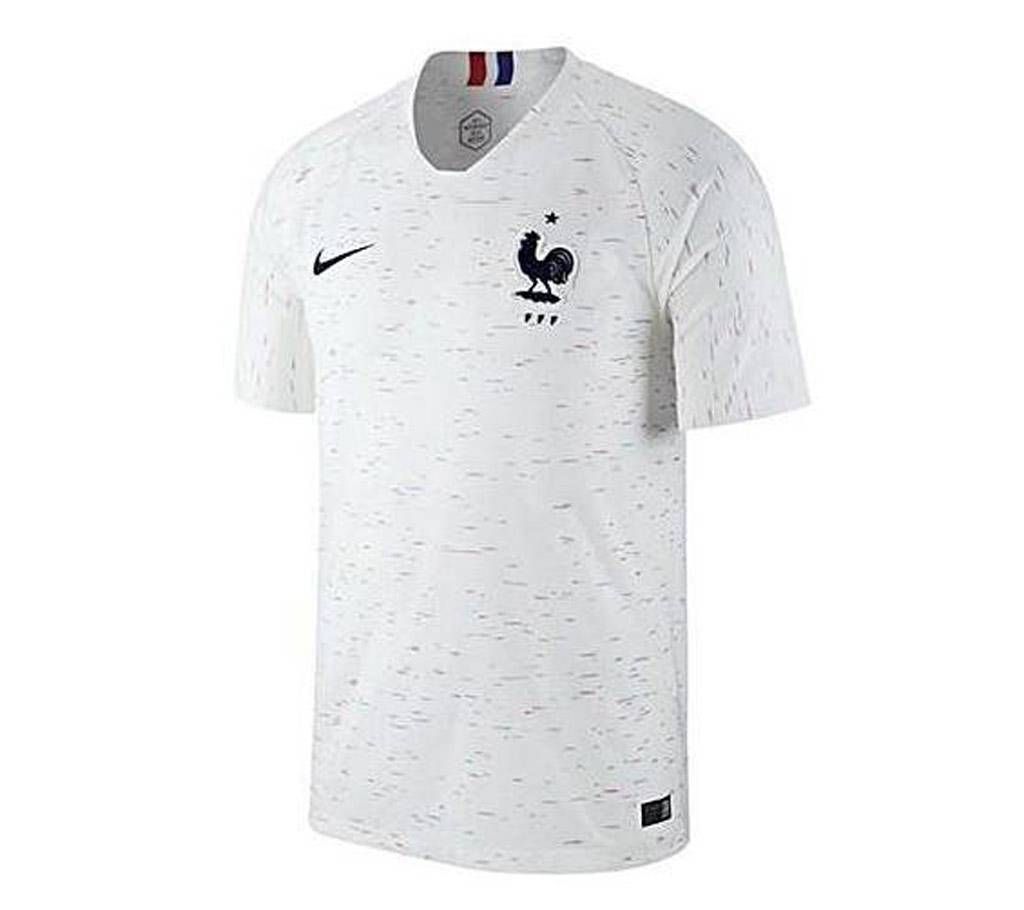 World Cup 2018 France Away Jersey - Short Sleeve (White)