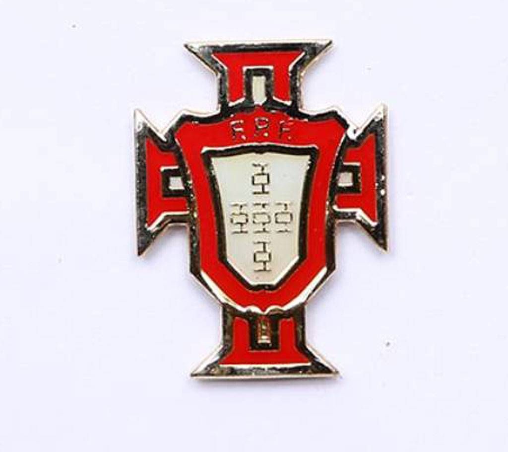 Portugal Football Logo Lapel Pin