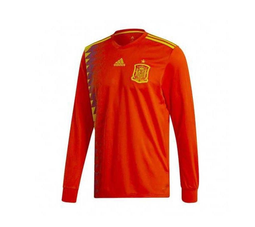 World Cup 2018 Spain Home Jersey Full Sleeve (Copy)