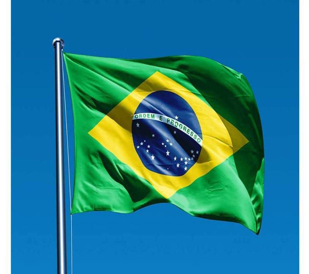 Brazil Flag 5 ft