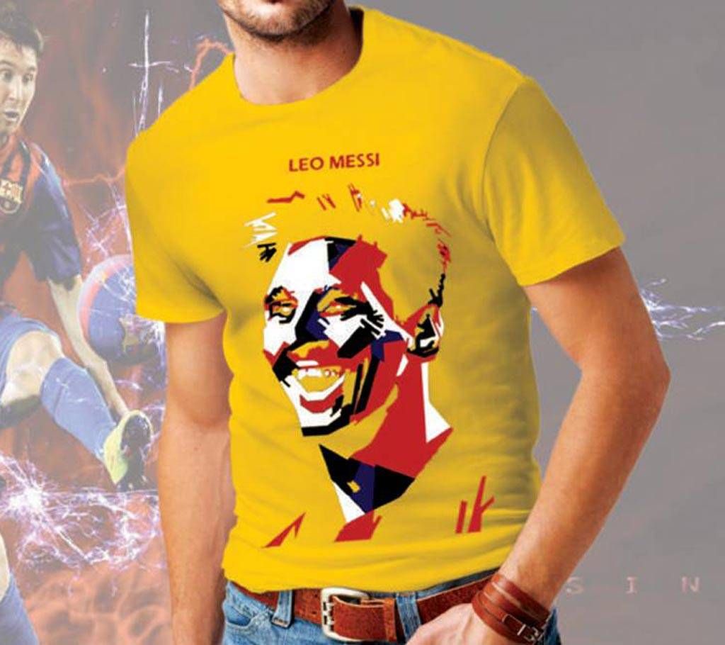Messi Yellow T-shirt