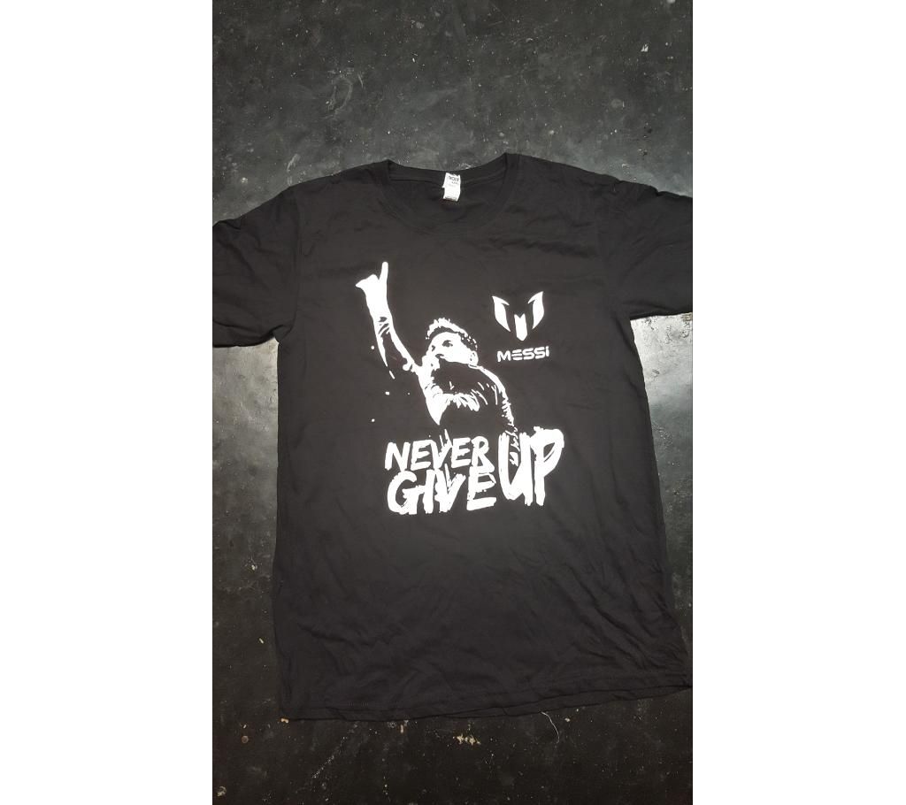 Leonel Messi Black T-Shirt