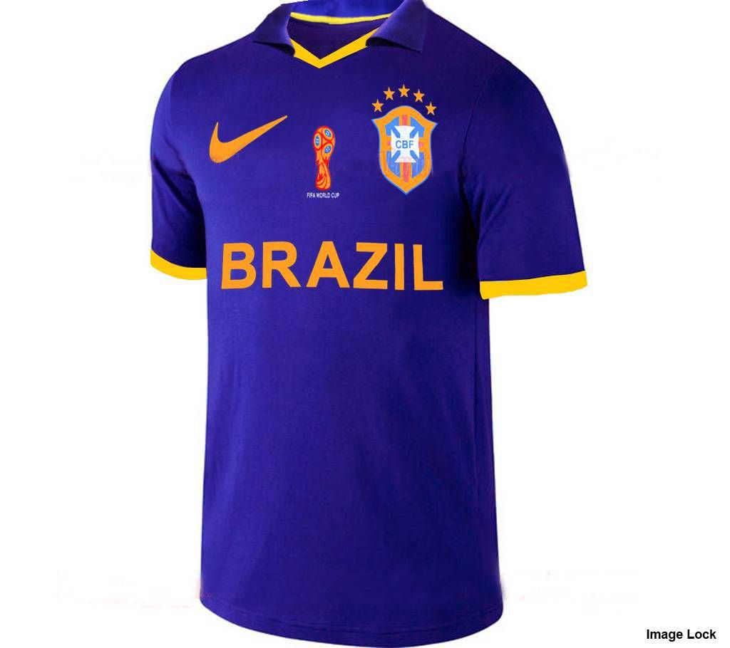 Brazil Half Sleeve Jersey 2018 (Copy)