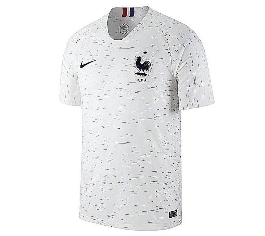 France Half Sleeve Away Jersey