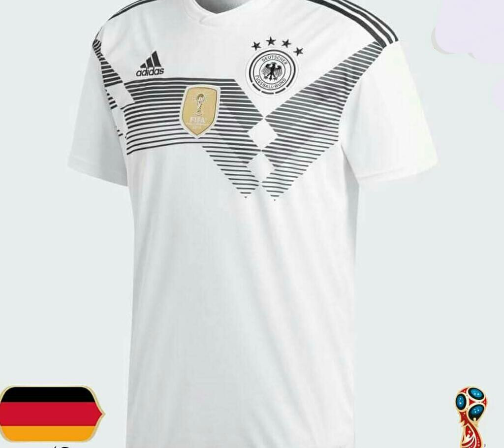 Half Sleeve 2018 World Cup Home Jersey Germany - Copy 