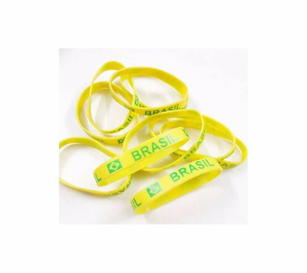 Brazil Hand rubber band bracelets ( 2 pic)