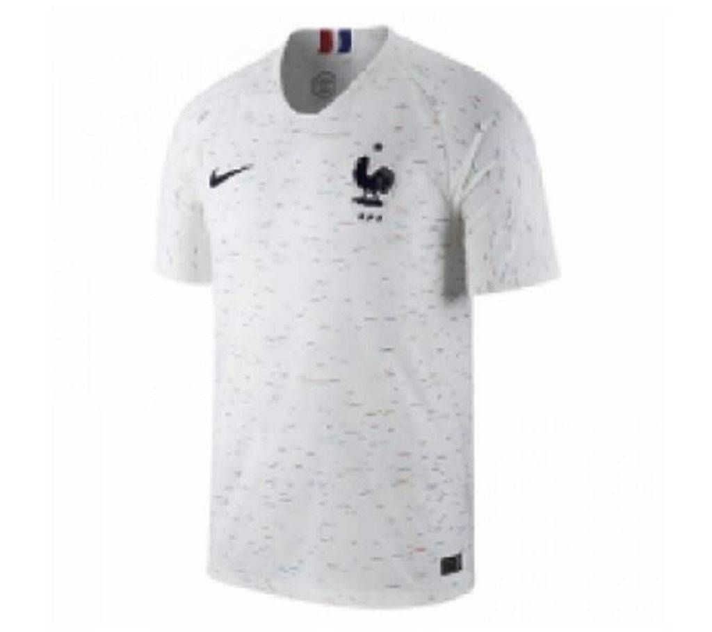 2018 World Cup France Away Jersey - Half Sleeve