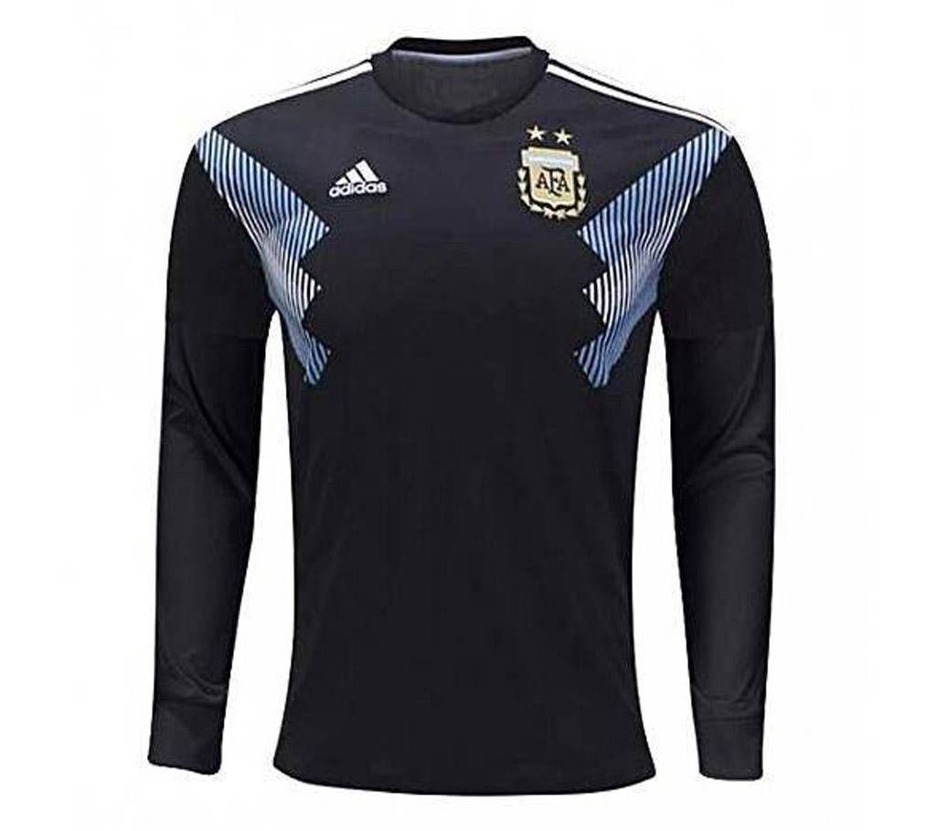 Argentina Long Sleeve Away Jersey 2018 For Men