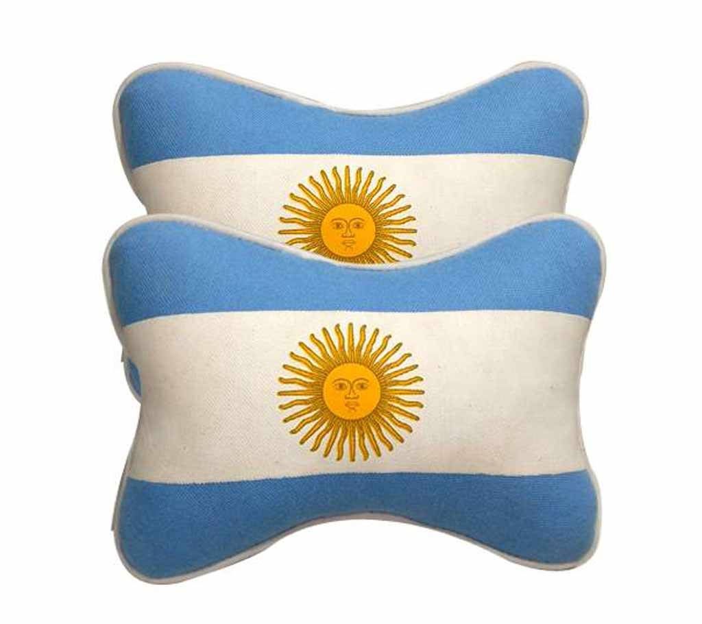 Argentina theme CAR NECK PILLOW