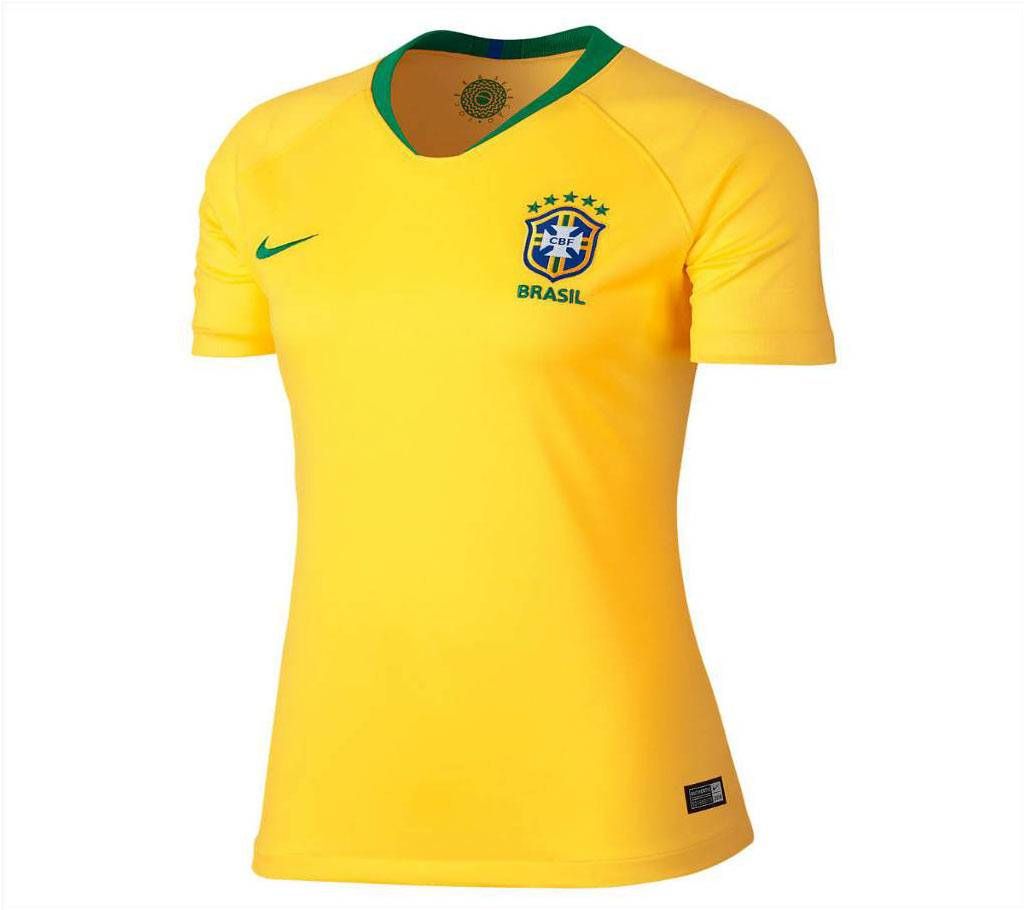 world cup 2018 brazil half sleeve jersey copy