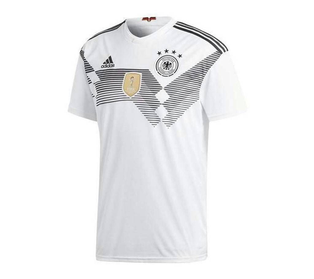 World Cap-2018 Germany Home Jersey Half Sleeve (China)