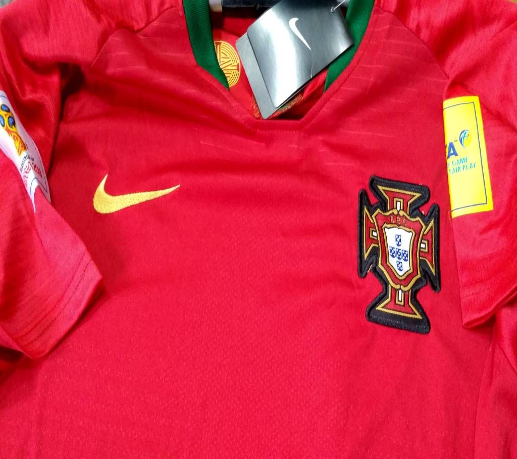 Portugal team Jersey Russia World Cup 2018(official Jersey)