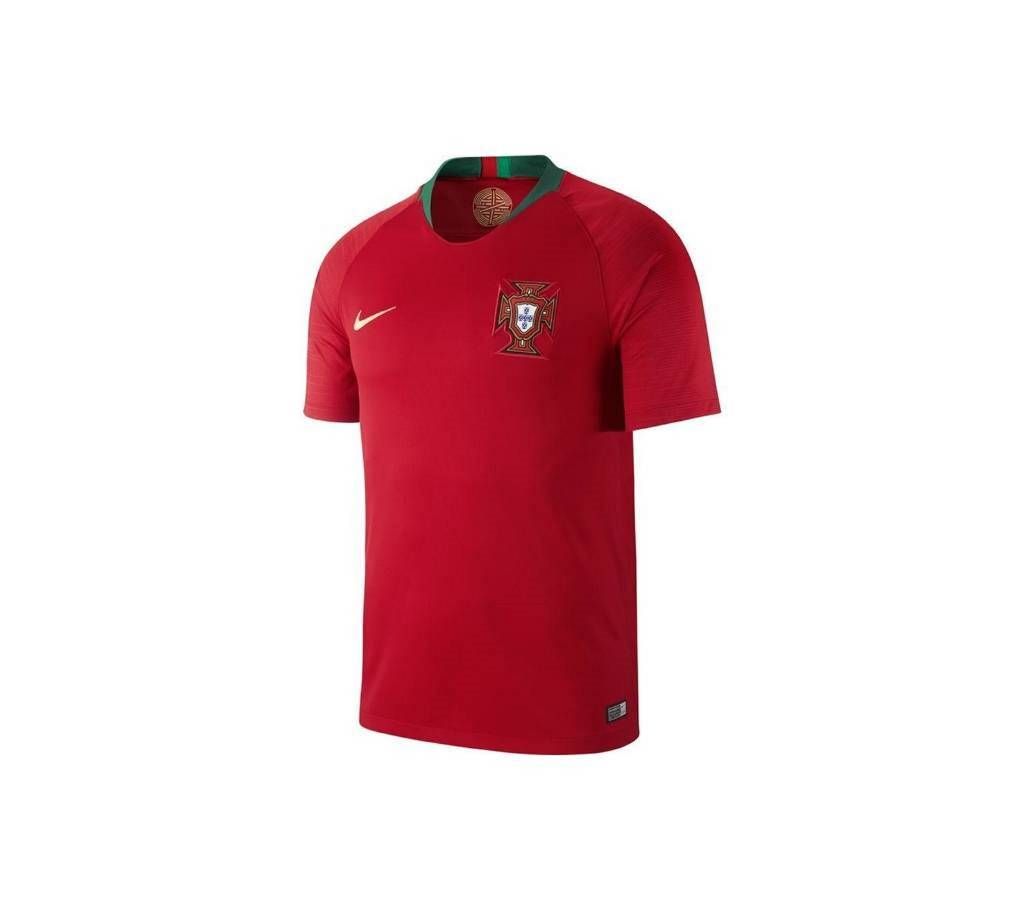 2018 World Cup Portugal Home Short-Sweep Jersey (100-120 GSM) - Replica