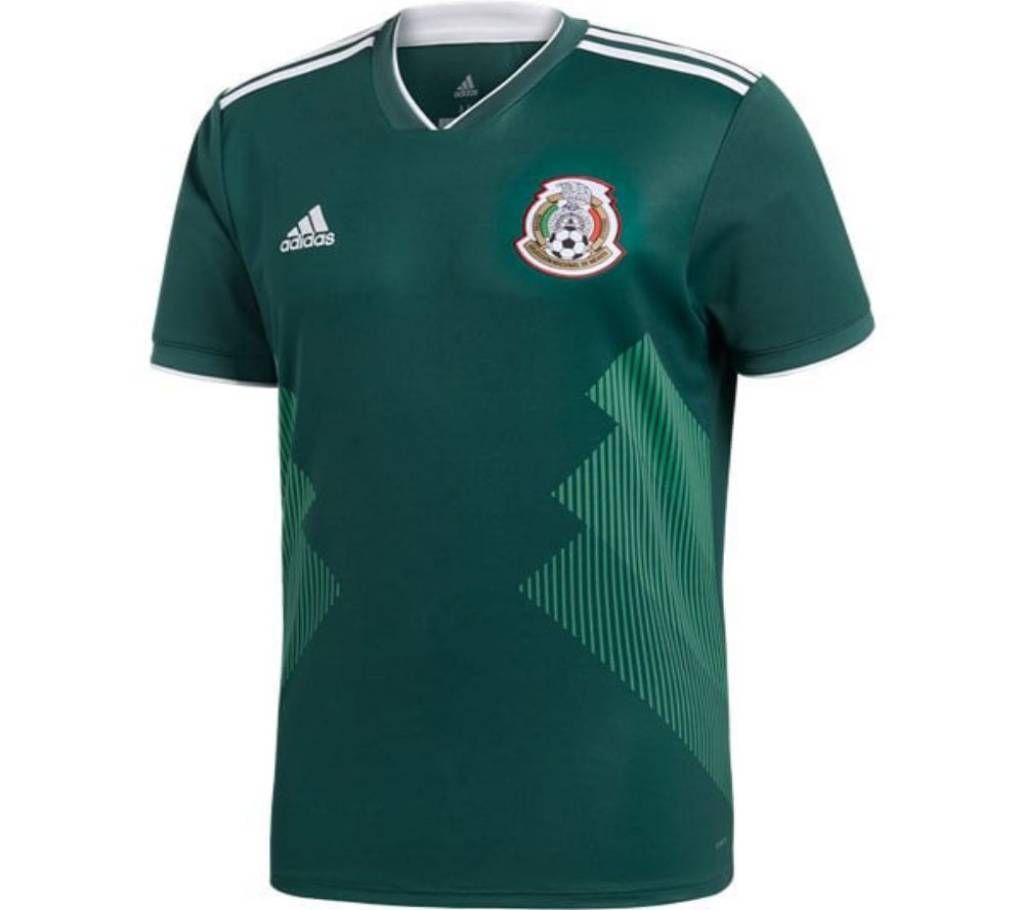 2018 World Cup Mexico Home Customized Half Jersey (Copy)