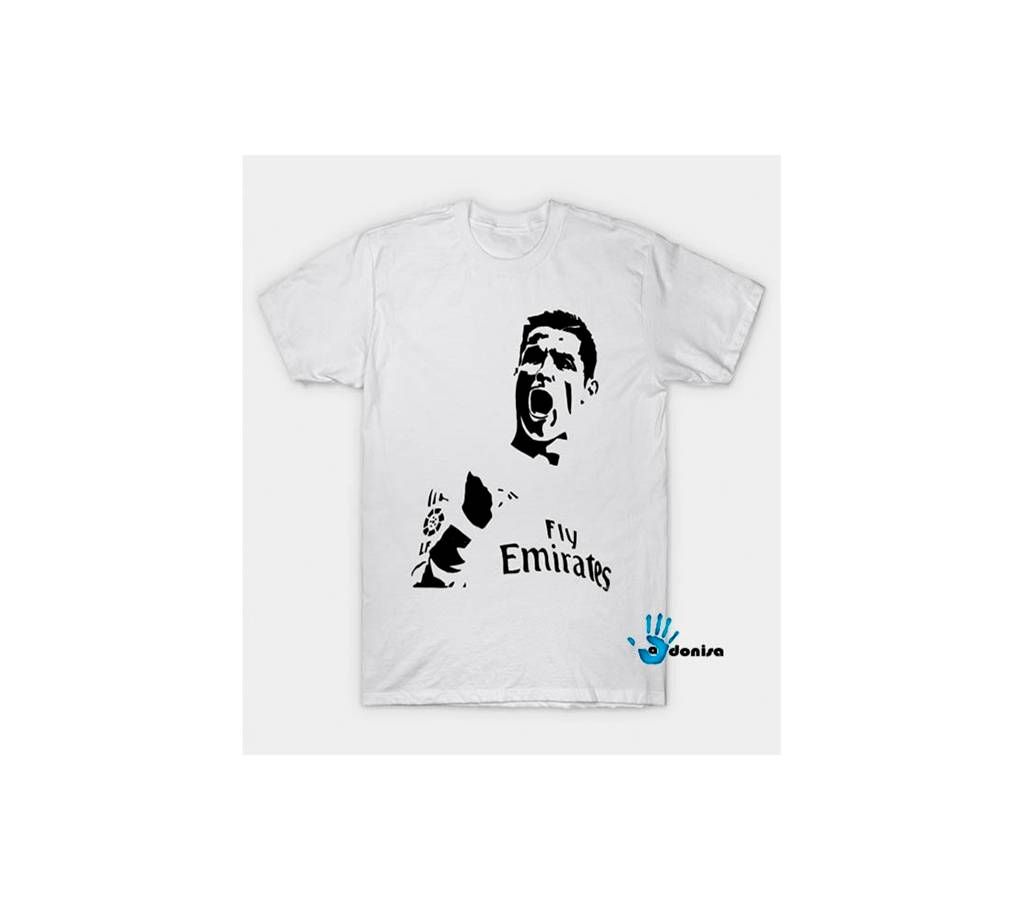 Ronaldo - Mens Cotton T-Shirt