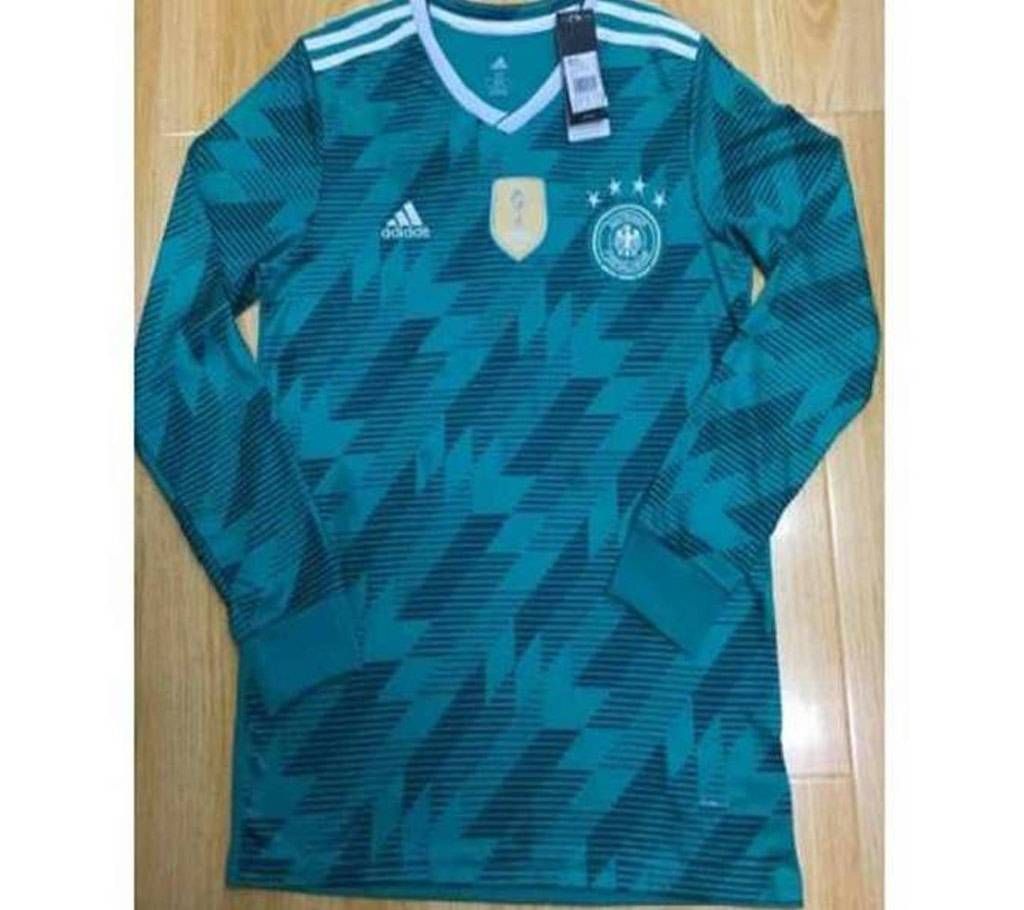 Germany Long Sleeve Away Jersey 2018