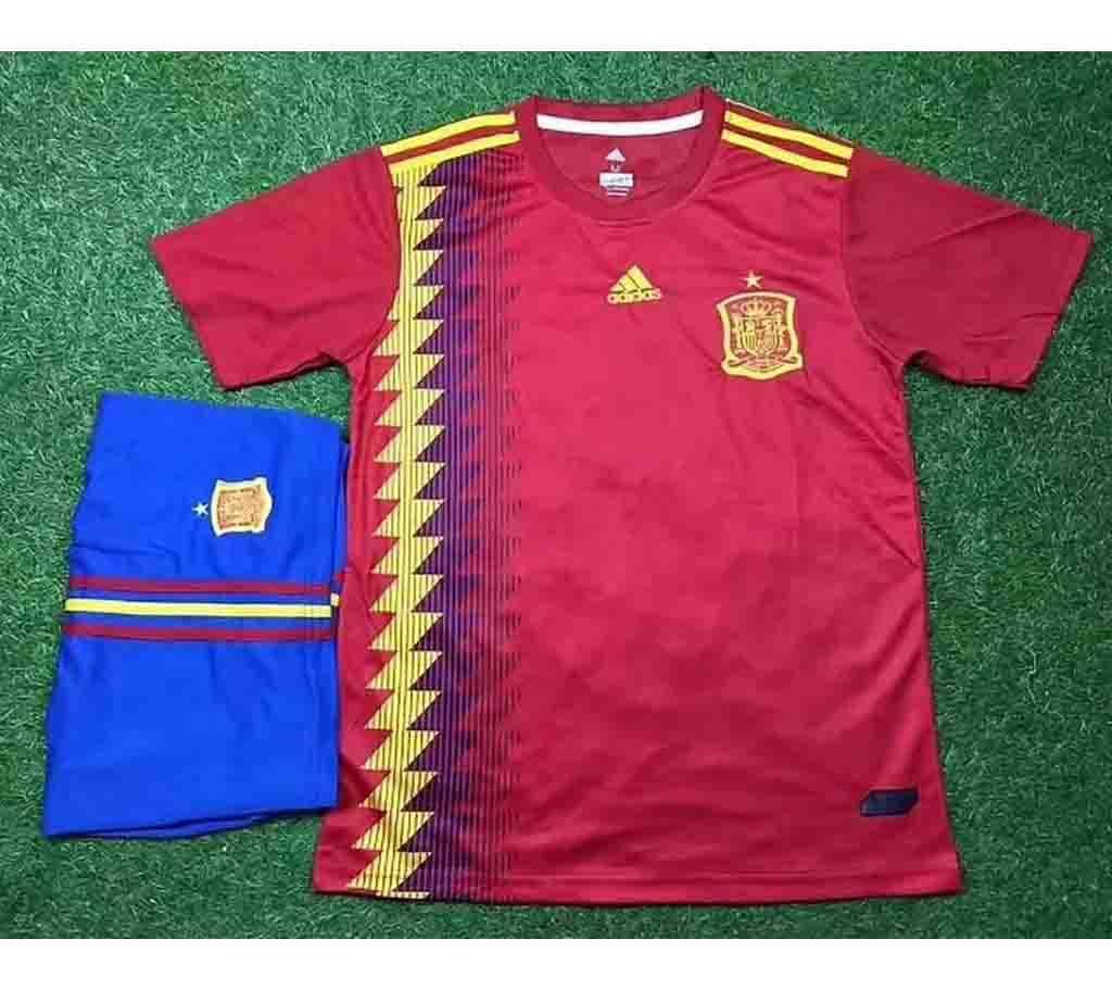 Spain Football Jersey Kit