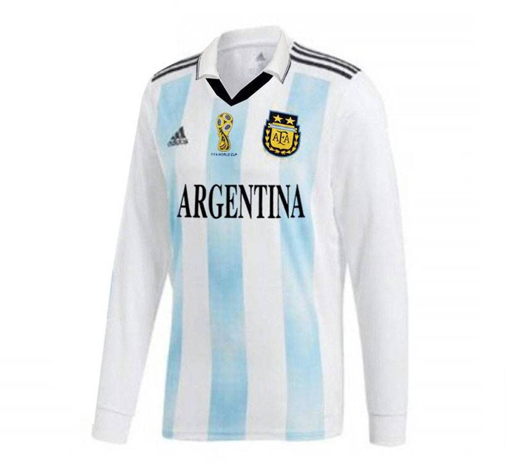 World Cup 2018 Argentina Full Sleeve Home Jersey (copy)
