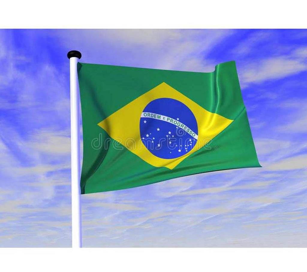 Brazil National Flag - 5 fit