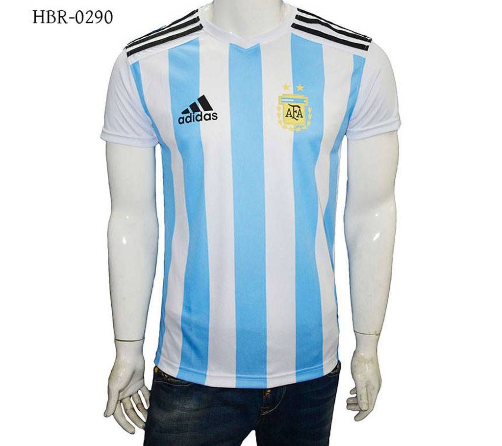 Argentina supporter round neck t shirt 