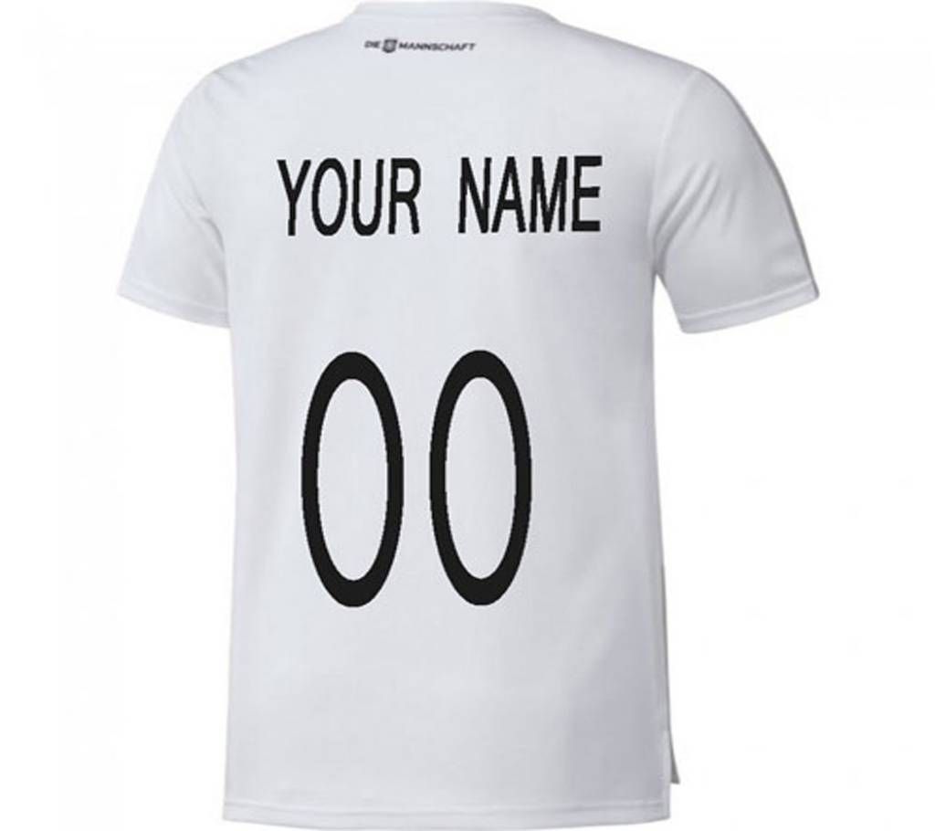 2018 World Cup Germany Home Customized Half Jersey (Copy)