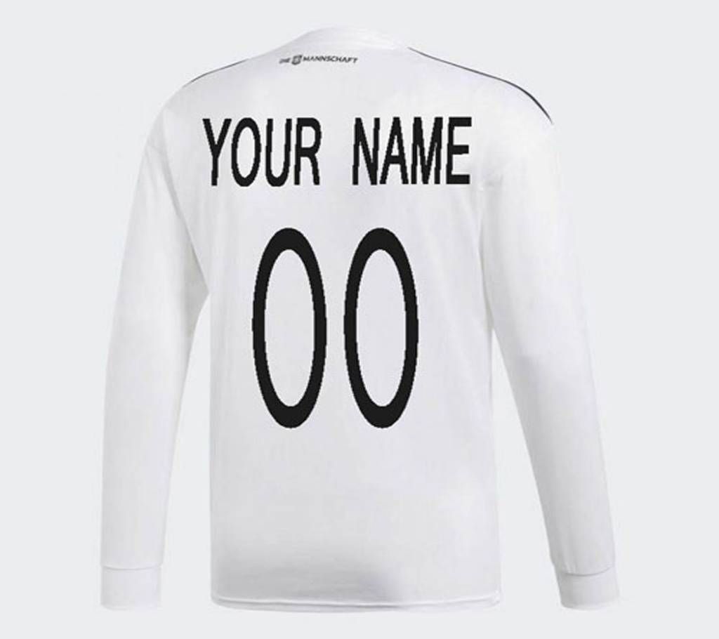 2018 World Cup Germany Home Customized Full Jersey (Copy)