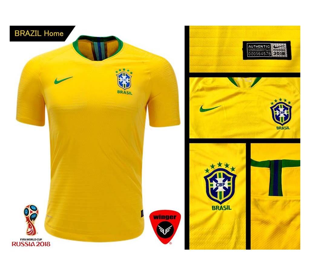 Brazil World Cup Authentic Jersey 2018 (Home)